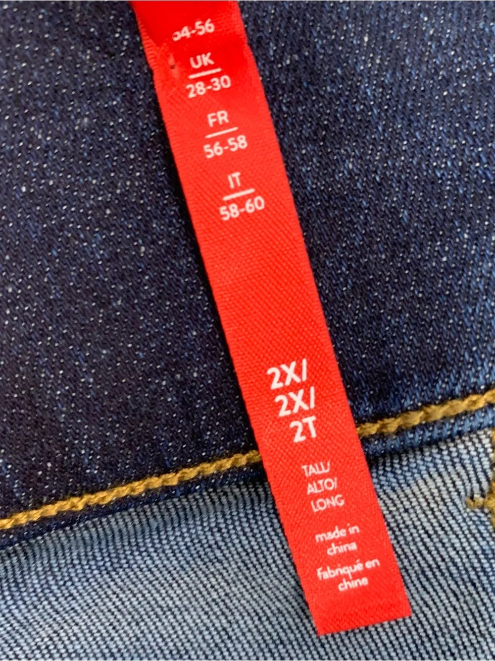 SPANX High Rise Flare Jeans Size 2X Tall Women Blue Denim Tummy Control Wide Leg